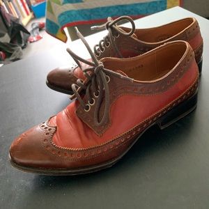 John Fluevog Caspian brogues size Men’s 5.5 Women’s 7.5